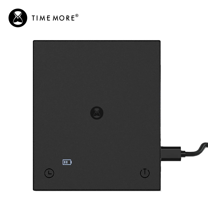 Black Mirror Pour Over Coffee Scale flow rate display Auto Timer digit Kitchen Food scale espresso 0.1g/2kg Black Mirror Pour Over Coffee Scale flow rate display Auto Timer digit Kitchen Food scale espresso 0.1g/2kg