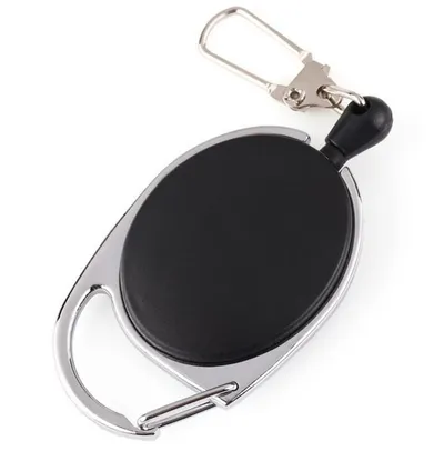 Black Retractable Badge Holder Black Retractable Badge Holder