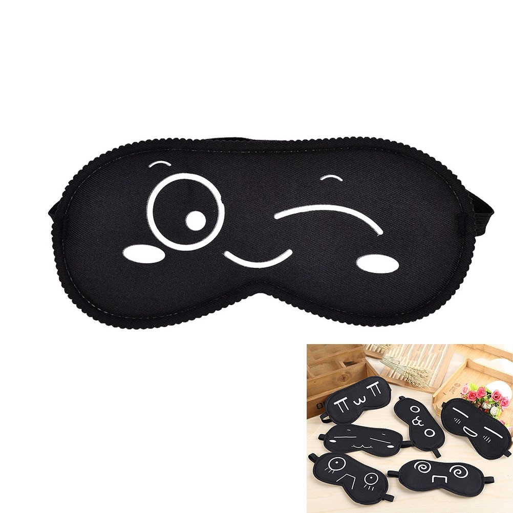 Black Sleeping Eye Cover