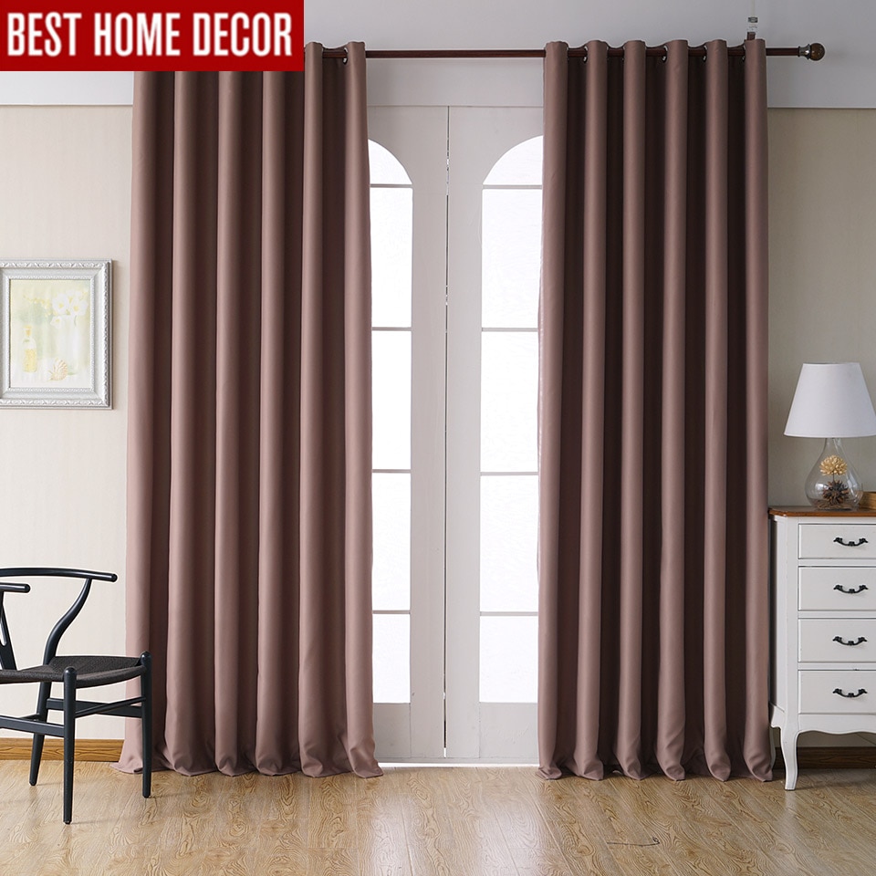 Blackout Curtain Modern Drapes