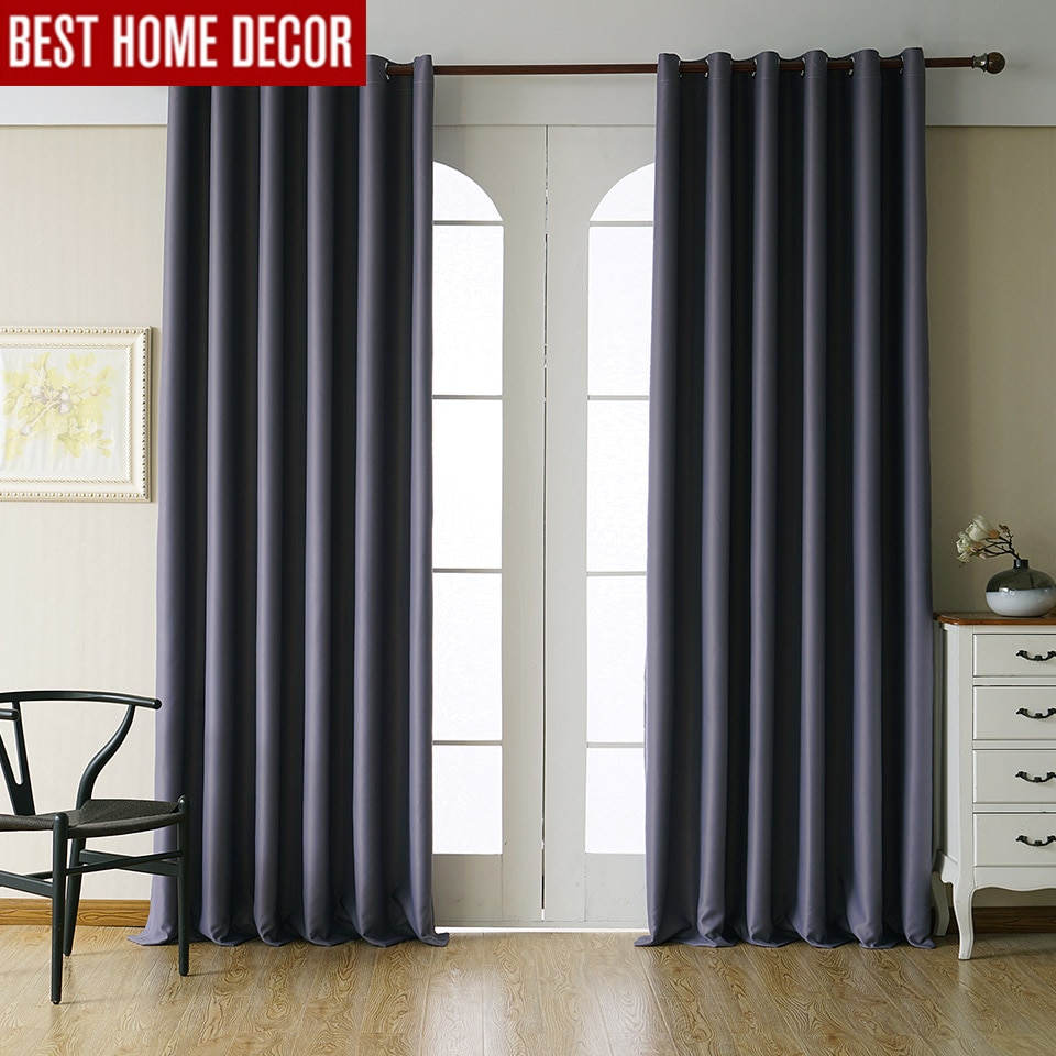Blackout Curtain Modern Drapes