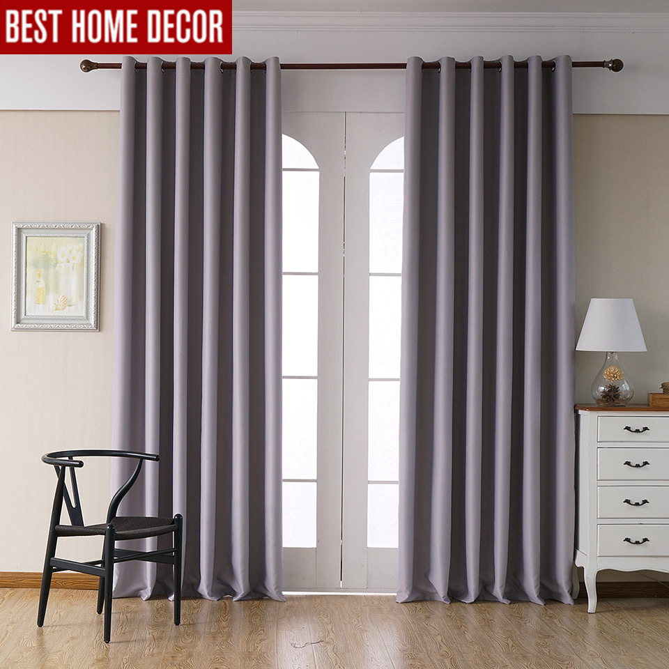 Blackout Curtain Modern Drapes