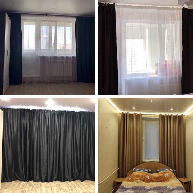 Blackout Curtain Modern Drapes