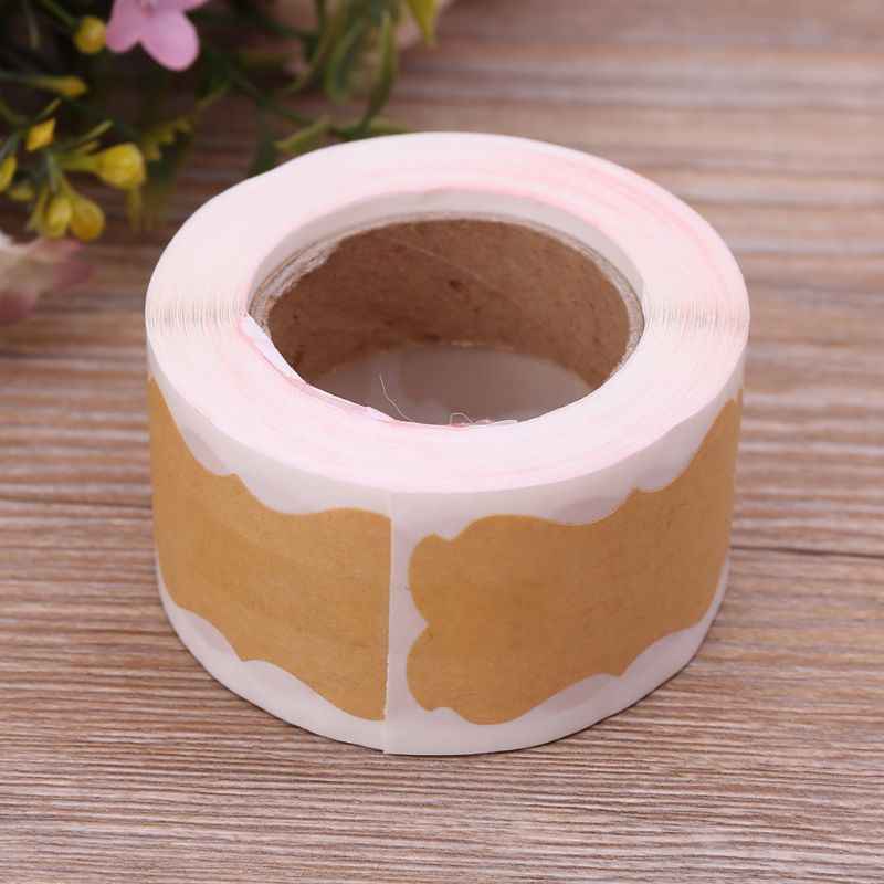Blank Kraft Sticker Labels (300pcs) Blank Kraft Sticker Labels (300pcs)
