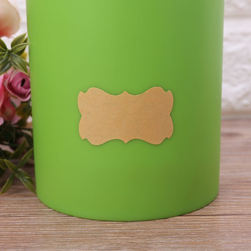 Blank Kraft Sticker Labels (300pcs) Blank Kraft Sticker Labels (300pcs)