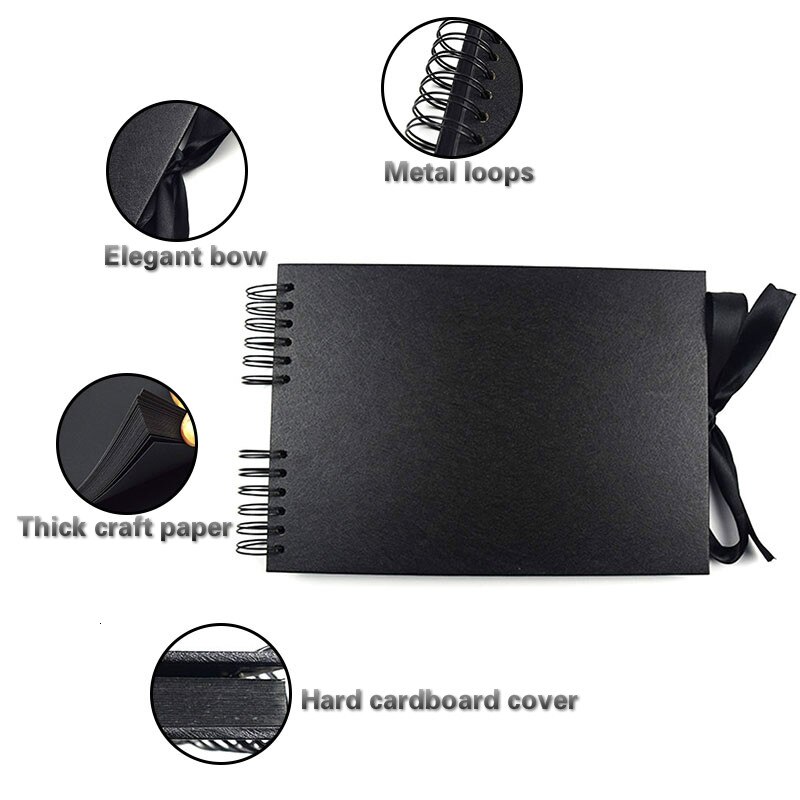Blank Scrapbook Craft Paper (60 Pages)