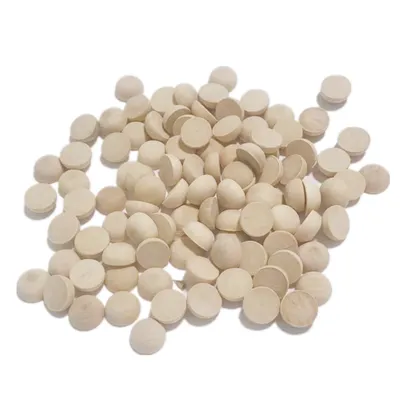 Blank Wooden Half Beads (100pcs) Blank Wooden Half Beads (100pcs)
