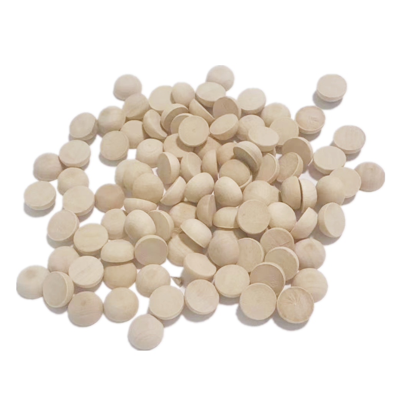 Blank Wooden Half Beads (100pcs) Blank Wooden Half Beads (100pcs)