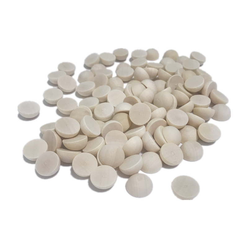 Blank Wooden Half Beads (100pcs) Blank Wooden Half Beads (100pcs)