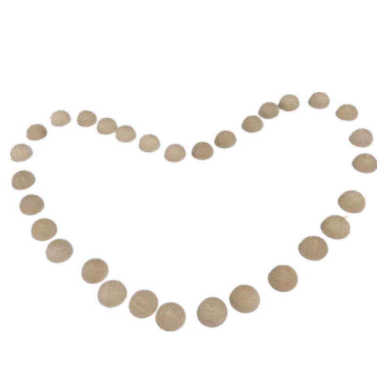 Blank Wooden Half Beads (100pcs) Blank Wooden Half Beads (100pcs)