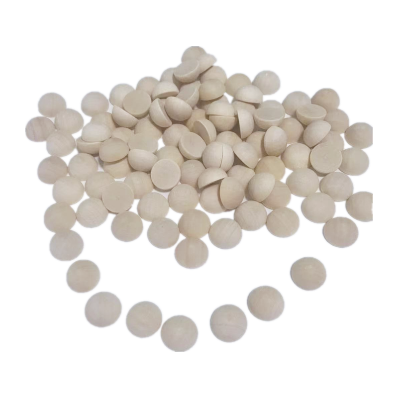 Blank Wooden Half Beads (100pcs) Blank Wooden Half Beads (100pcs)