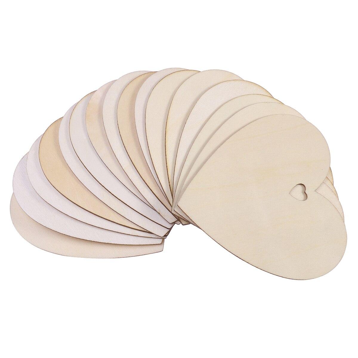 Blank Wooden Hearts for Crafts (50pcs) Blank Wooden Hearts for Crafts (50pcs)