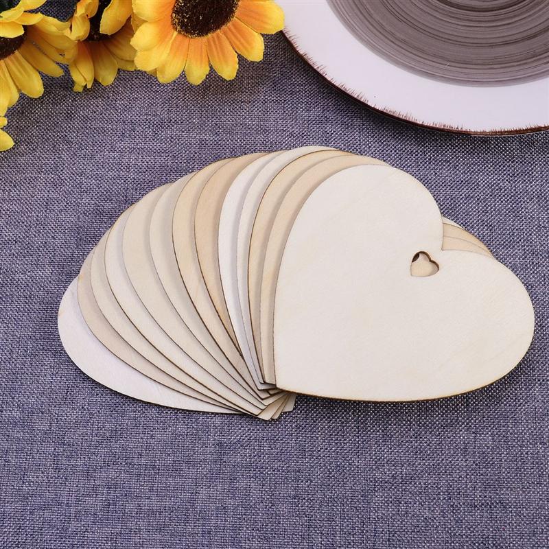 Blank Wooden Hearts for Crafts (50pcs) Blank Wooden Hearts for Crafts (50pcs)
