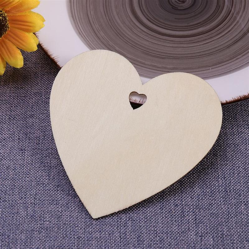 Blank Wooden Hearts for Crafts (50pcs) Blank Wooden Hearts for Crafts (50pcs)