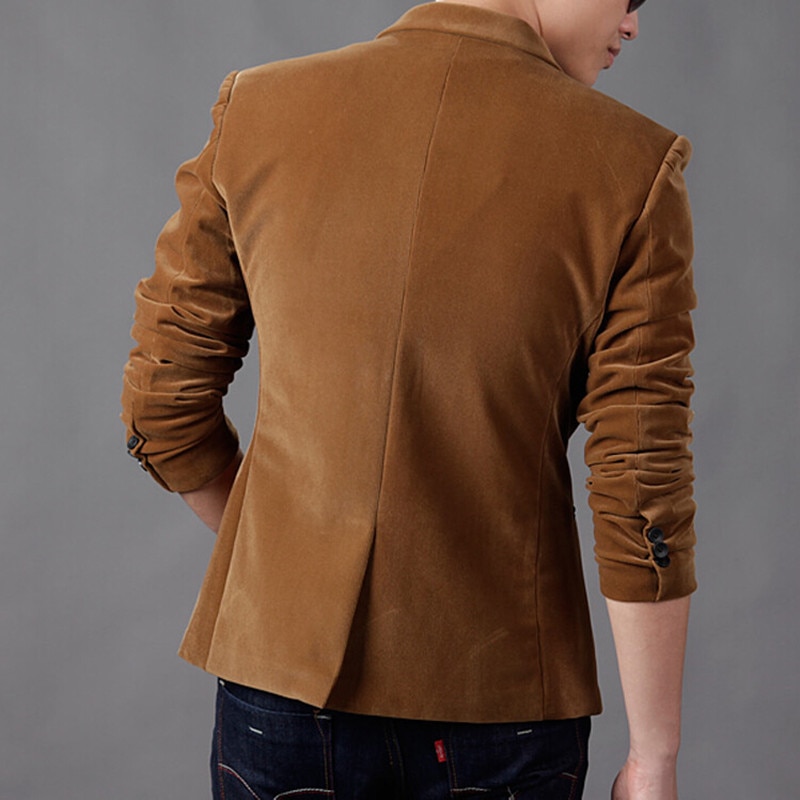Blazer Jacket Fitted Men's Coat Blazer Jacket Fitted Men's Coat