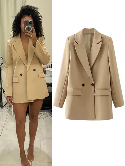 Blazer Woman Black Beige Khaki Blue Green Gray Women coat Fashion Office Wear Women's Blazers Jacket Outerwears Blazer Woman Black Beige Khaki Blue Green Gray Women coat Fashion Office Wear Women's Blazers Jacket Outerwears