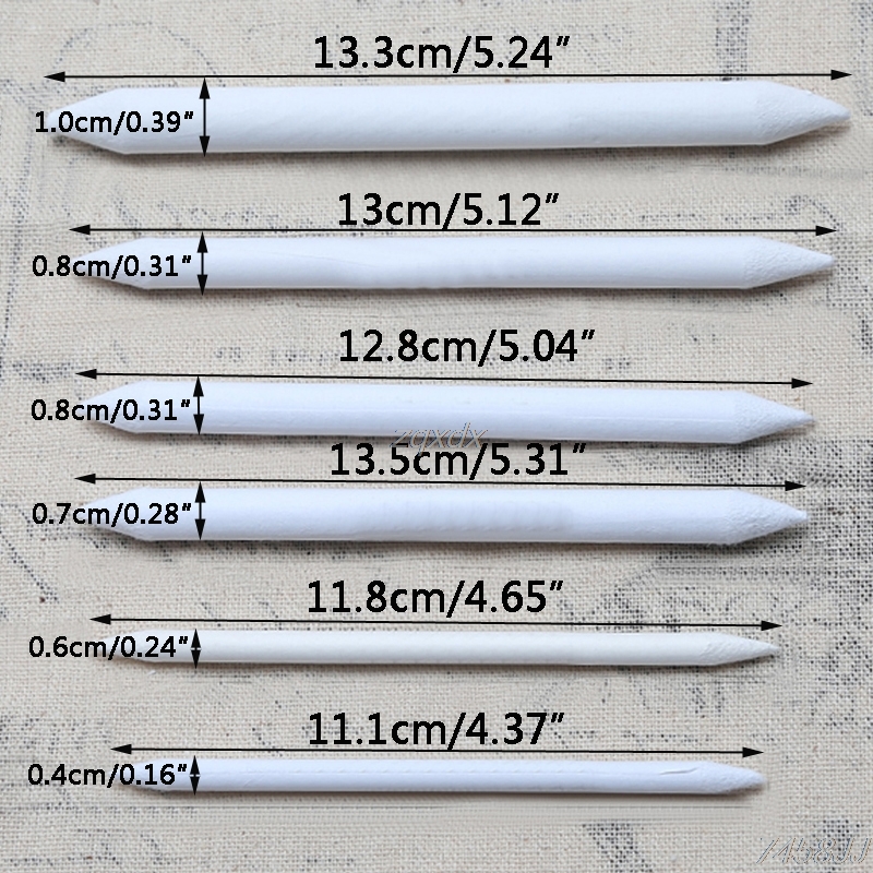 Blending Stump Drawing Tool 6Pc Set
