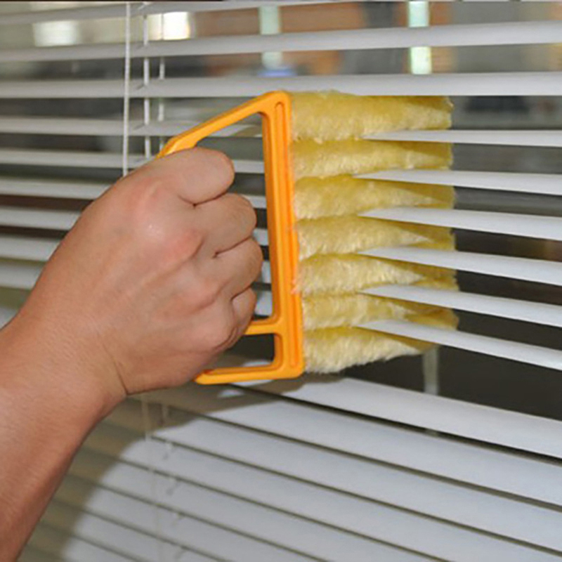 Blind Blade Cleaning Cloth Window Cleaning Brush Useful Microfiber Air Conditioner Duster Car Electric Fan Cleaner