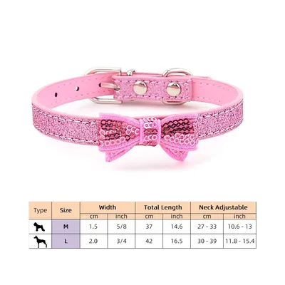 Bling Dog Collar With Rhinestones