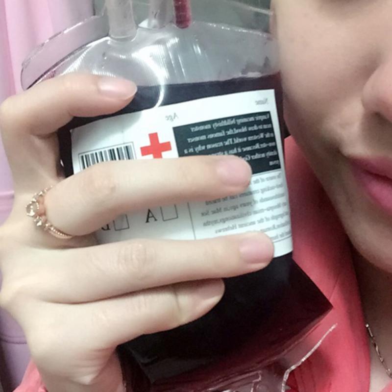 Blood Bag Drink Pouches Juice Bag
