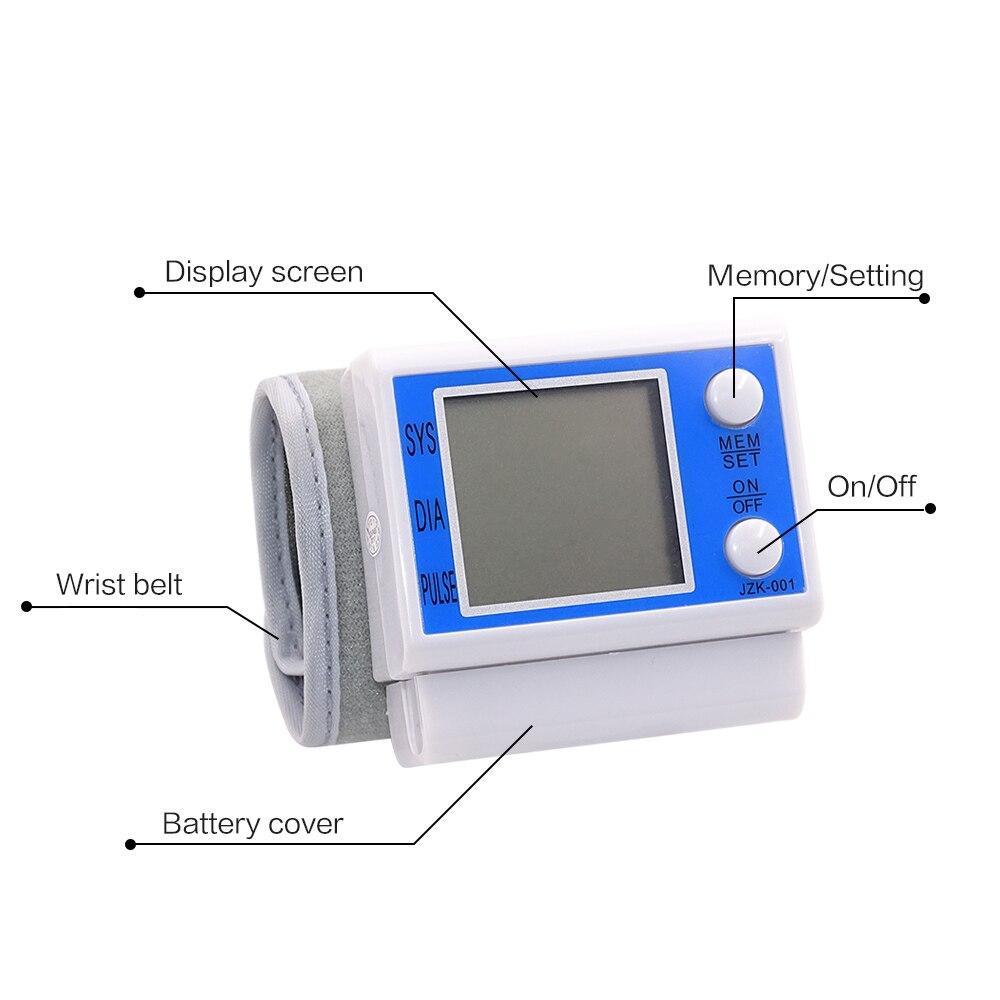 Blood Pressure Wrist Cuff Digital Monitor Blood Pressure Wrist Cuff Digital Monitor