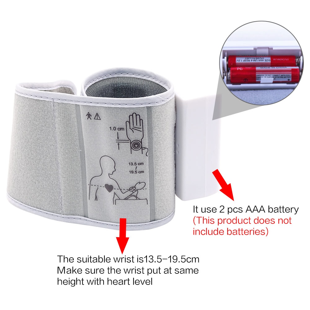 Blood Pressure Wrist Cuff Digital Monitor Blood Pressure Wrist Cuff Digital Monitor
