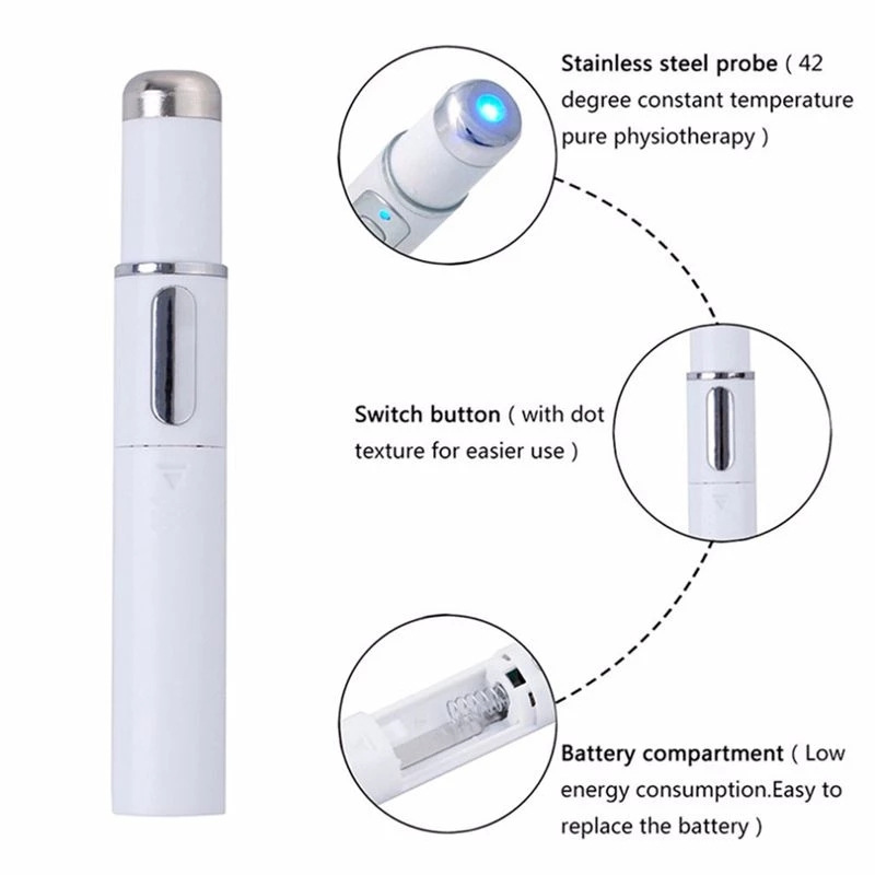 Blue Light Acne Wrinkle Removal Laser Pen Skin Spots Removal Anti Varicose Spider Vein Treatment Medical Blue Light Eye Blue Light Acne Wrinkle Removal Laser Pen Skin Spots Removal Anti Varicose Spider Vein Treatment Medical Blue Light Eye