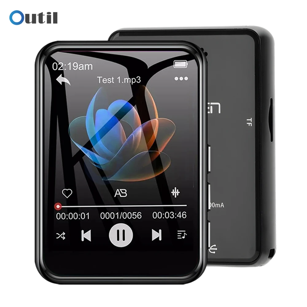 Bluetooth 5.4 Touch Screen MP3 Player HiFi Lossless Music Play Built-in Speaker 32GB Support Recording E-Book Bluetooth 5.4 Touch Screen MP3 Player HiFi Lossless Music Play Built-in Speaker 32GB Support Recording E-Book