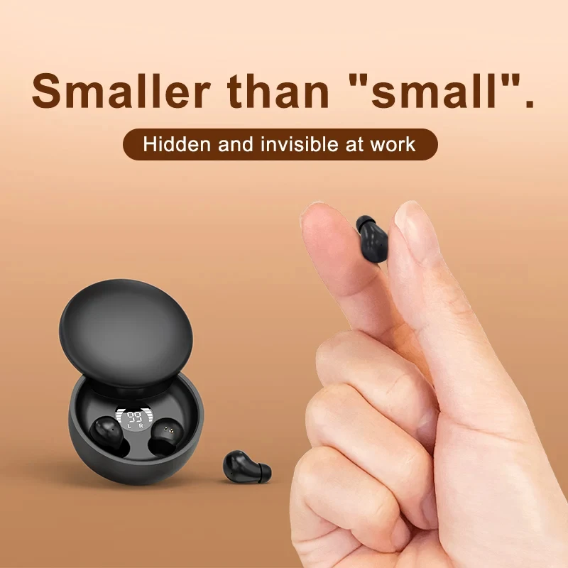 Bluetooth 5.4 Wireless Earphones Small Earbuds Sleeping Sport Invisible Headphones Bass Sound Quality Headset Sliding Bluetooth 5.4 Wireless Earphones Small Earbuds Sleeping Sport Invisible Headphones Bass Sound Quality Headset Sliding