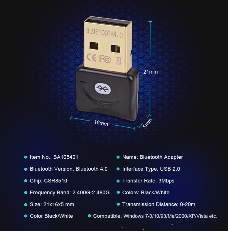 Bluetooth Adapter Wireless USB Bluetooth Adapter Wireless USB