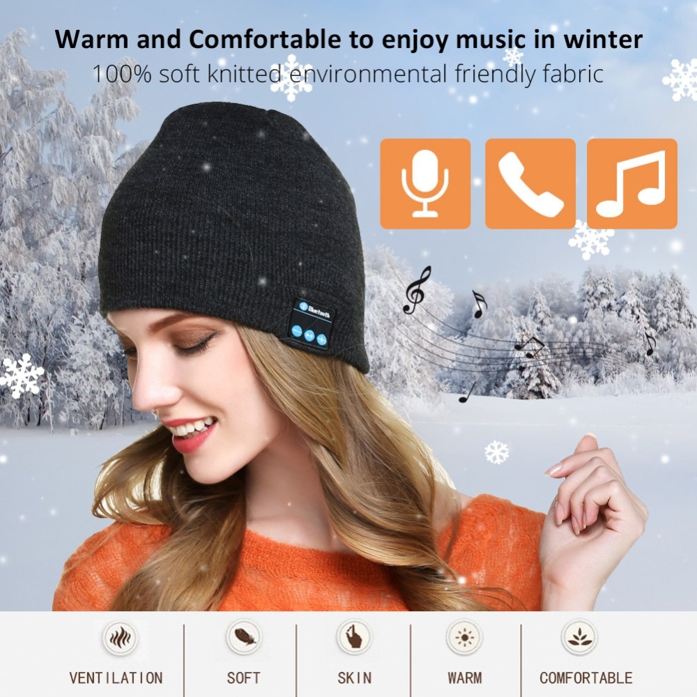 Bluetooth Beanie Hat Headset Cap Bluetooth Beanie Hat Headset Cap