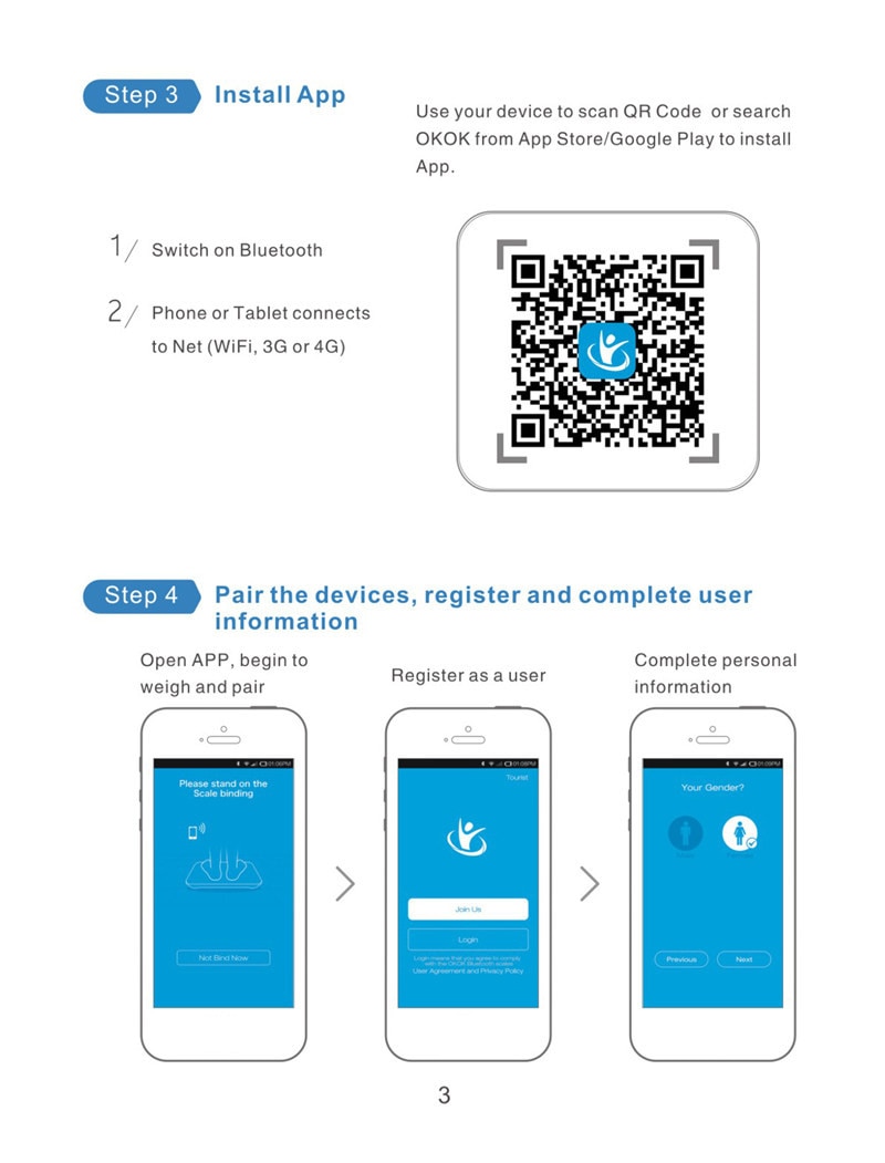 Bluetooth Digital Body Weighing Scale Bluetooth Digital Body Weighing Scale