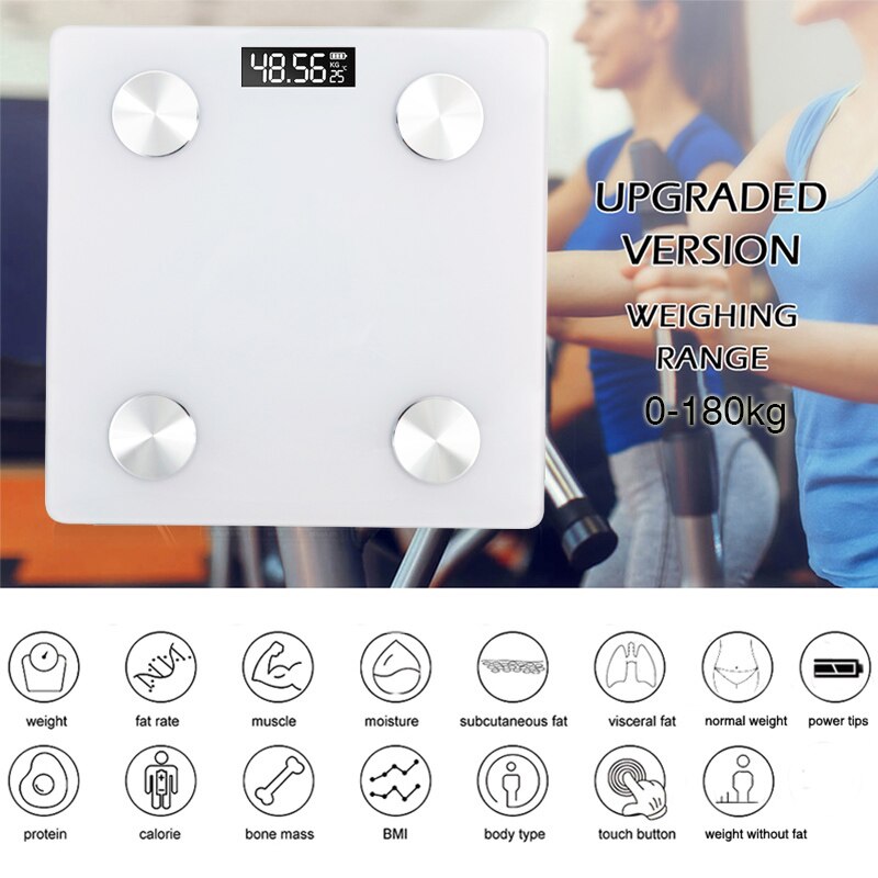 Bluetooth Digital Body Weighing Scale Bluetooth Digital Body Weighing Scale