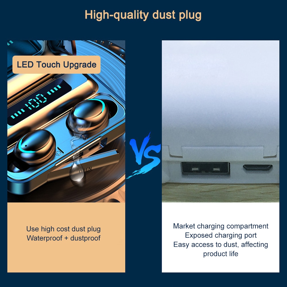 Bluetooth Earphone With Mic Wireless Device Bluetooth Earphone With Mic Wireless Device
