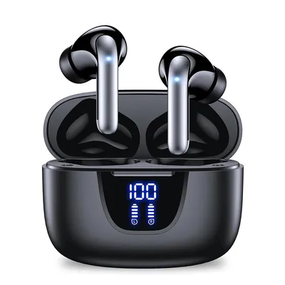Bluetooth Earphones Active Noice Cancellation Wireless Earbuds Bluetooth 5.3 Headphones TWS with LED Display for Bluetooth Earphones Active Noice Cancellation Wireless Earbuds Bluetooth 5.3 Headphones TWS with LED Display for