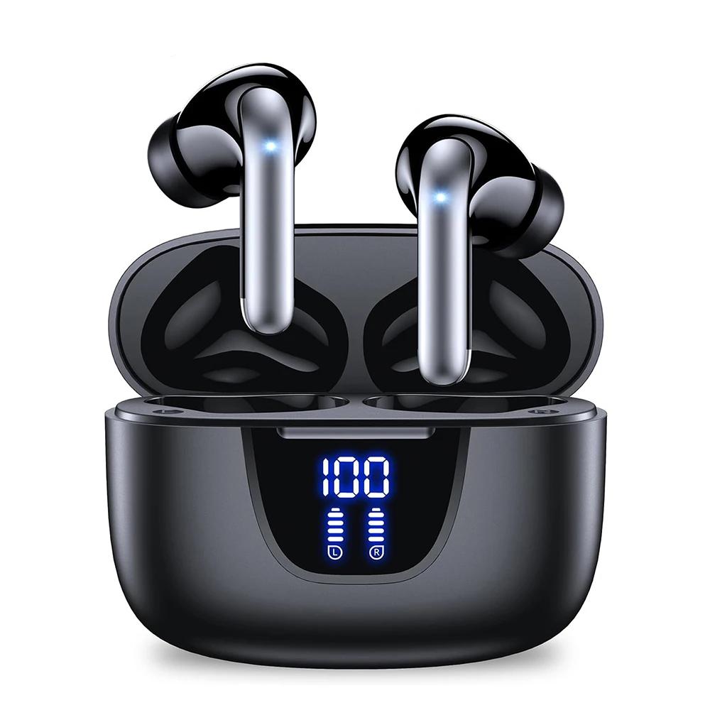 Bluetooth Earphones Active Noice Cancellation Wireless Earbuds Bluetooth 5.3 Headphones TWS with LED Display for Bluetooth Earphones Active Noice Cancellation Wireless Earbuds Bluetooth 5.3 Headphones TWS with LED Display for