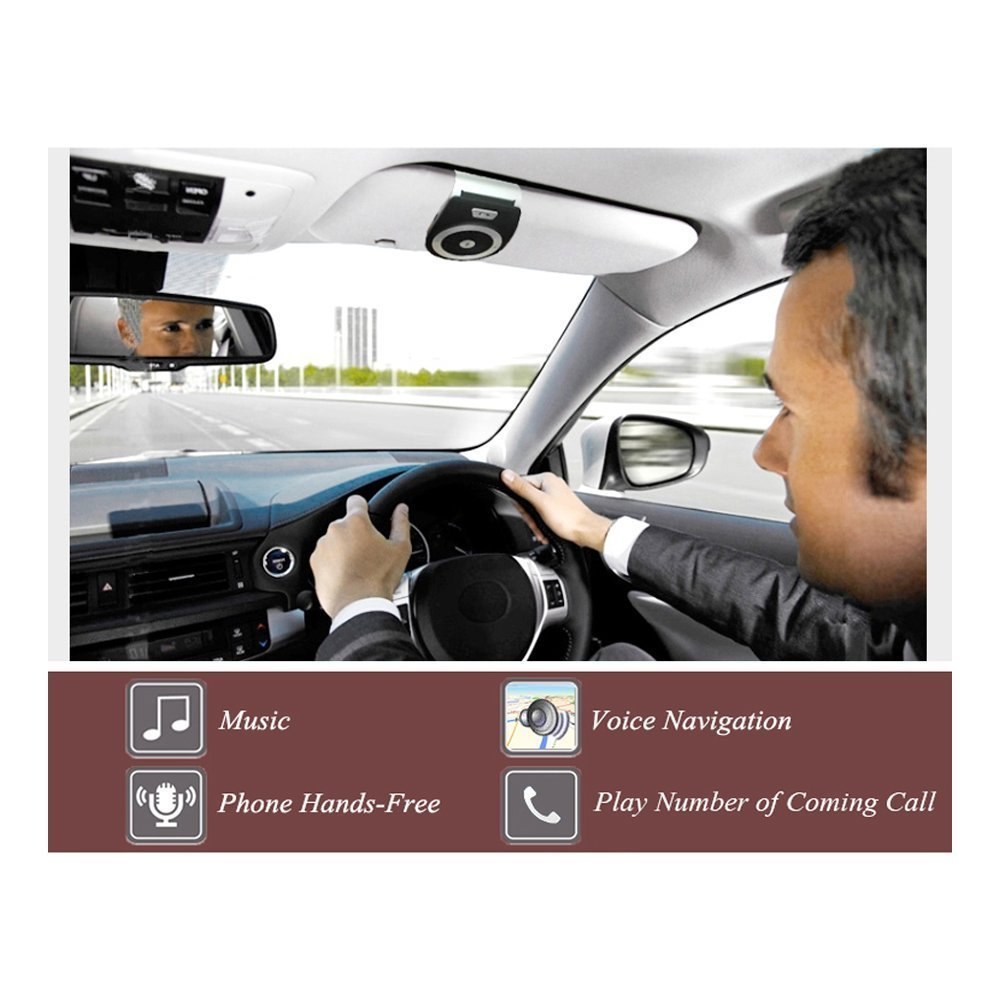 Bluetooth Handsfree Car Kit Receiver Bluetooth Handsfree Car Kit Receiver