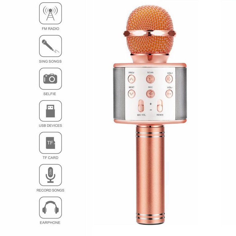 Bluetooth Karaoke Microphone Wireless Mic Bluetooth Karaoke Microphone Wireless Mic