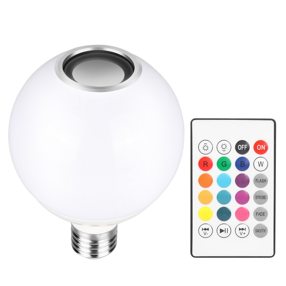 Bluetooth Light Bulb Speaker with Controller Bluetooth Light Bulb Speaker with Controller