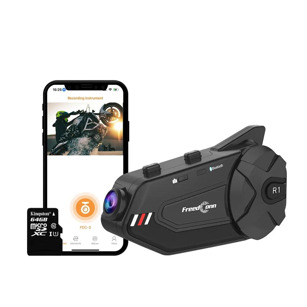 Bluetooth Motorcycle Intercom Helmet Headset Wifi APP Speaker Headphone Motorbike Interphone Motor Dash Cam Dvr Bluetooth Motorcycle Intercom Helmet Headset Wifi APP Speaker Headphone Motorbike Interphone Motor Dash Cam Dvr