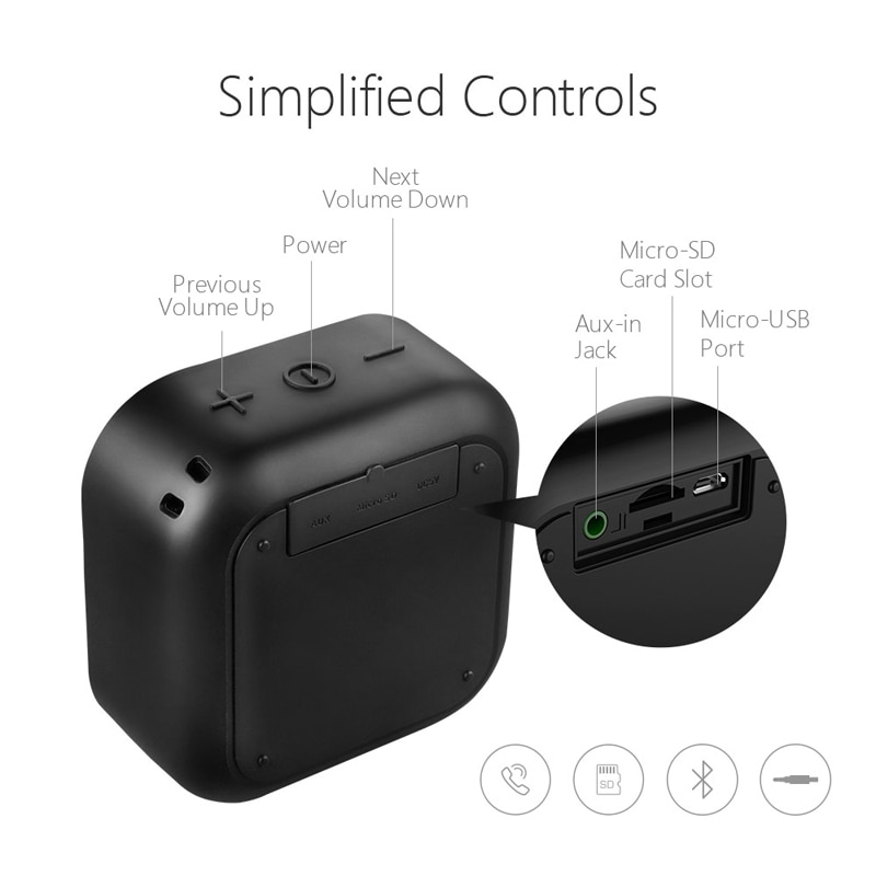 Bluetooth Portable Wireless Speaker Bluetooth Portable Wireless Speaker