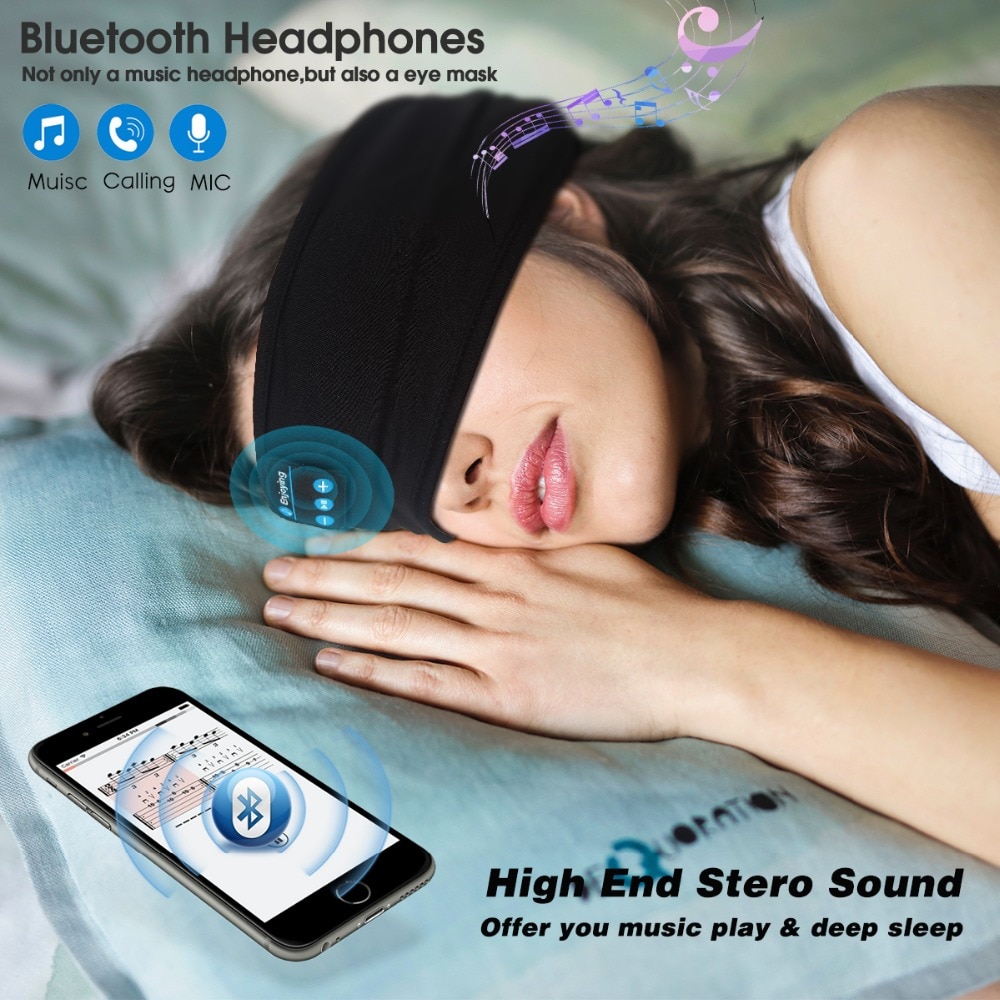 Bluetooth Sleep Mask Stereo Headband Bluetooth Sleep Mask Stereo Headband