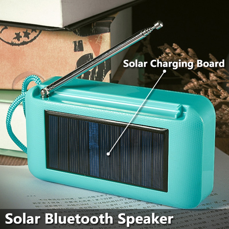 Bluetooth Solar Powered Speaker with FM Radio Bluetooth Solar Powered Speaker with FM Radio