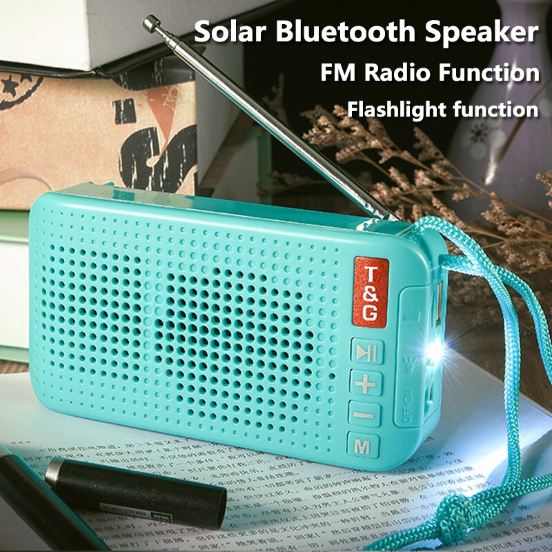 Bluetooth Solar Powered Speaker with FM Radio Bluetooth Solar Powered Speaker with FM Radio