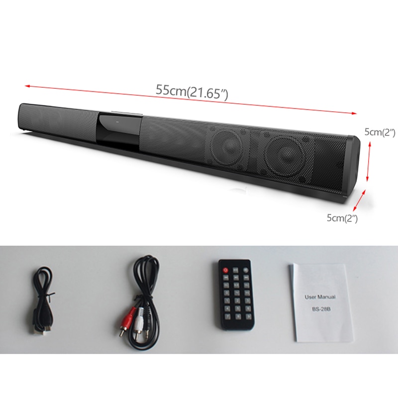 Bluetooth Soundbar For TV Wireless Speaker Bluetooth Soundbar For TV Wireless Speaker