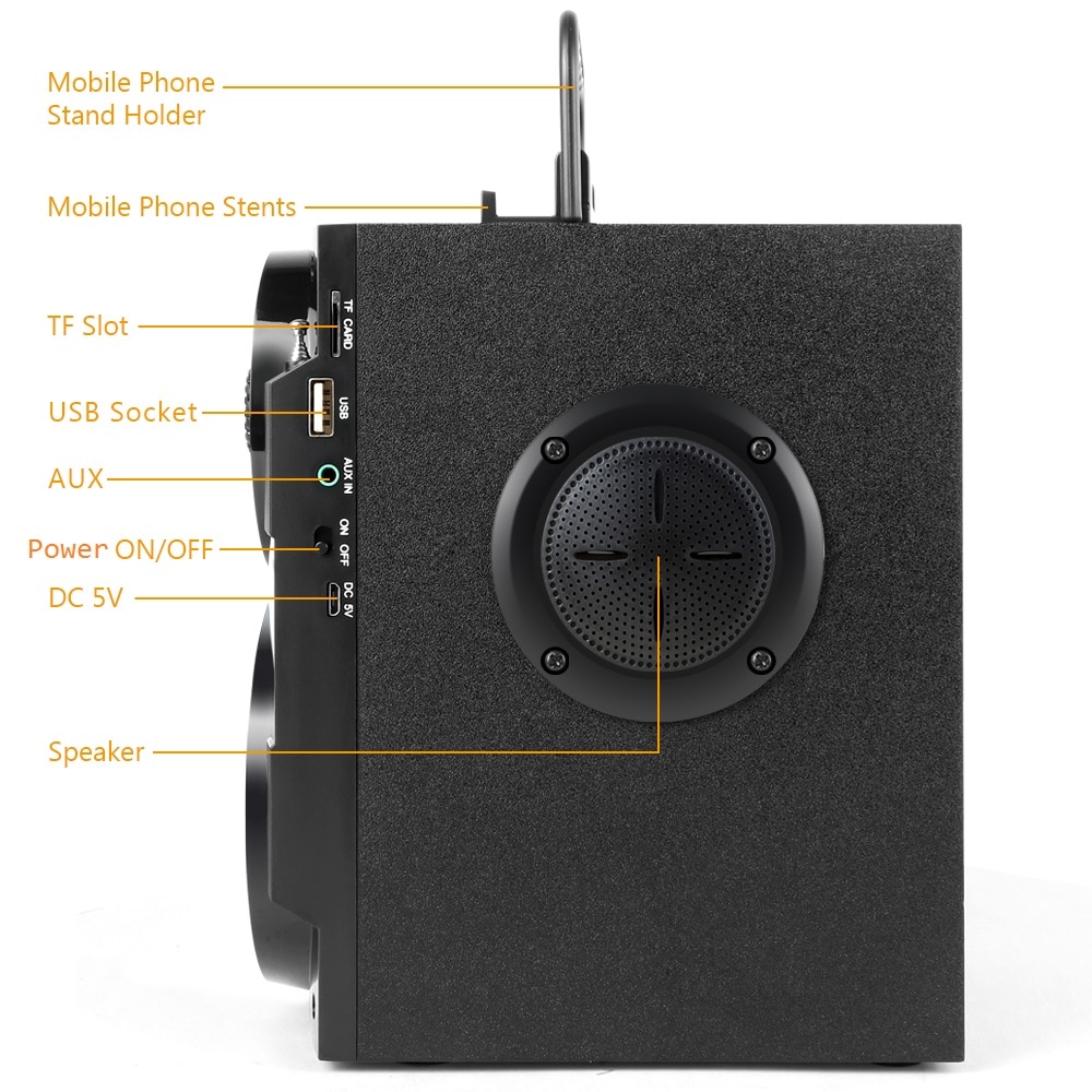 Bluetooth Speaker Subwoofer Portable Stereo Bluetooth Speaker Subwoofer Portable Stereo