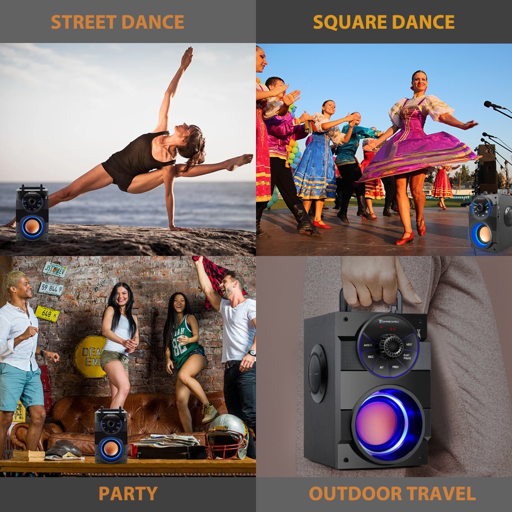 Bluetooth Speaker Subwoofer Portable Stereo Bluetooth Speaker Subwoofer Portable Stereo