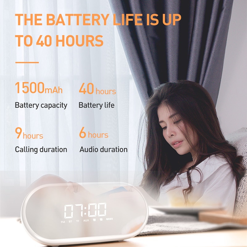 Bluetooth Speaker With Clock Wireless Speaker Bluetooth Speaker With Clock Wireless Speaker