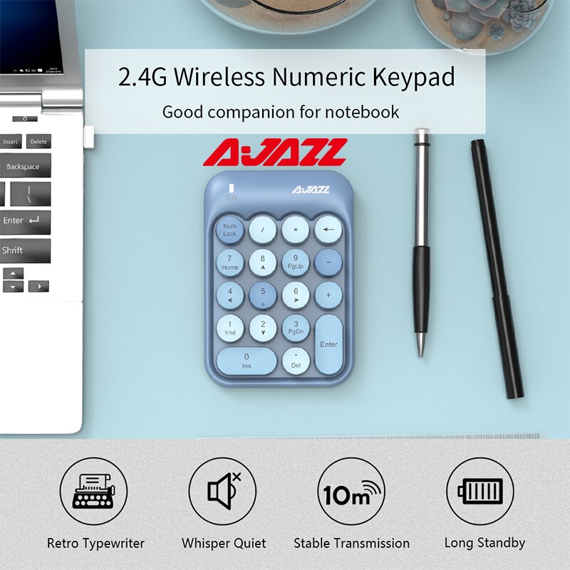 Bluetooth Wireless Numpad (18 Keys) Bluetooth Wireless Numpad (18 Keys)