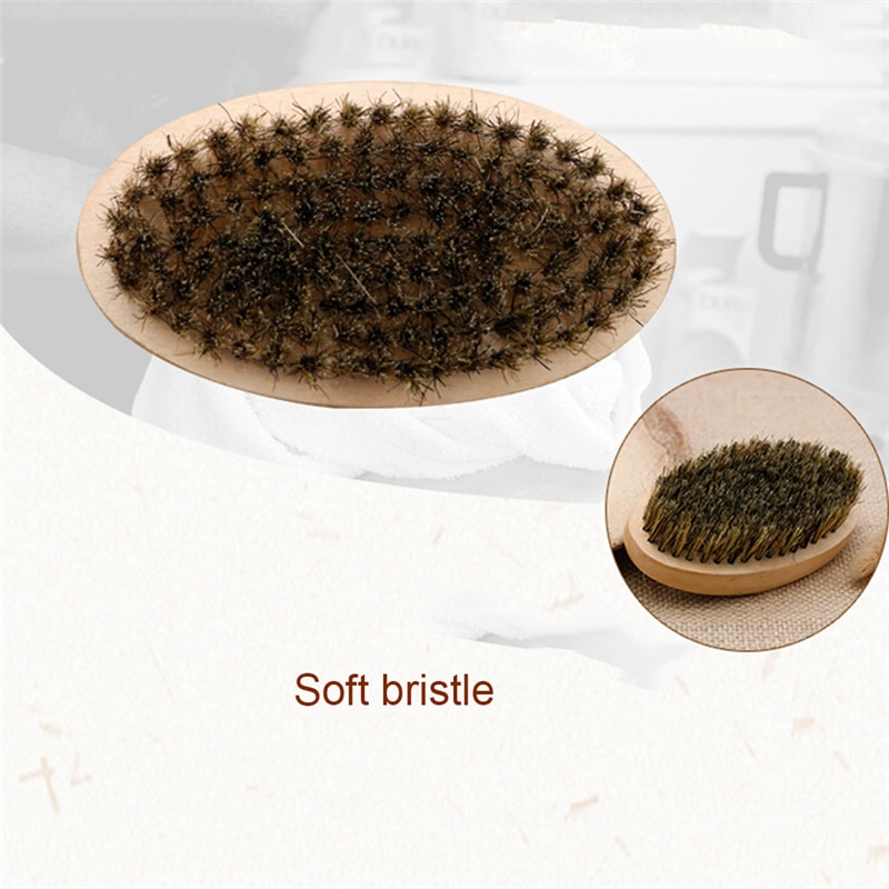 Boar Bristle Brush 3PC Set for Men Boar Bristle Brush 3PC Set for Men